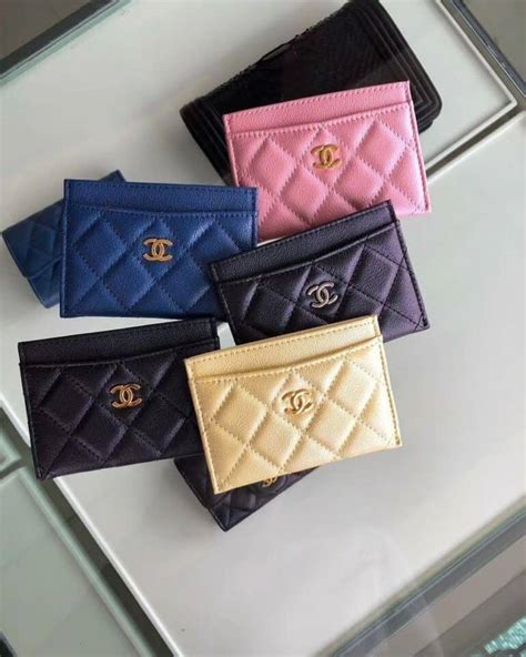 chanel licence holder|Card holder .